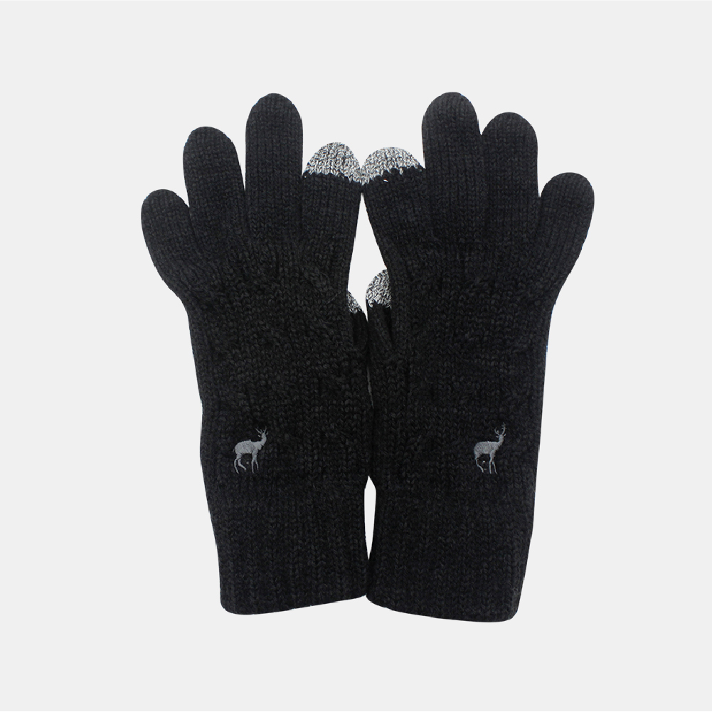 【肌暖】莫蘭迪麻花女士保暖觸控手套丨G1640E