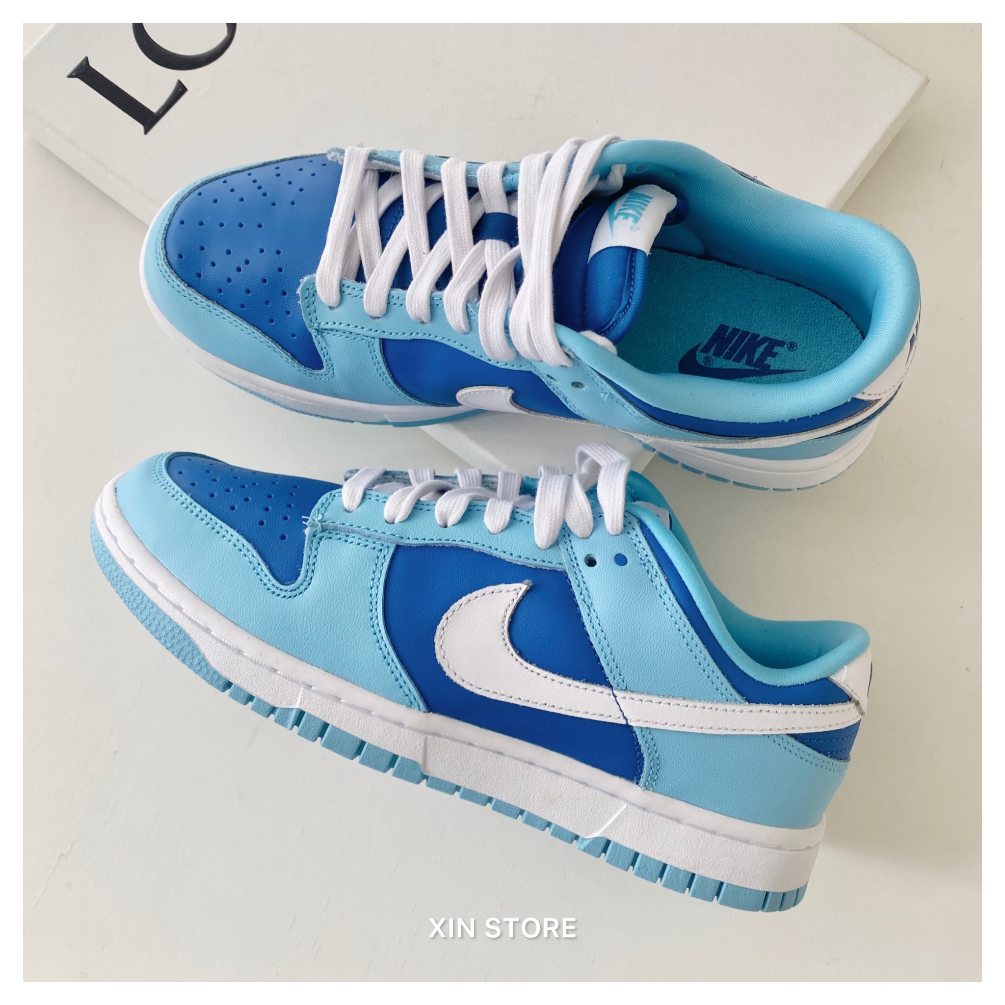 Nike Dunk Low Retro QS Argon 低筒天空藍