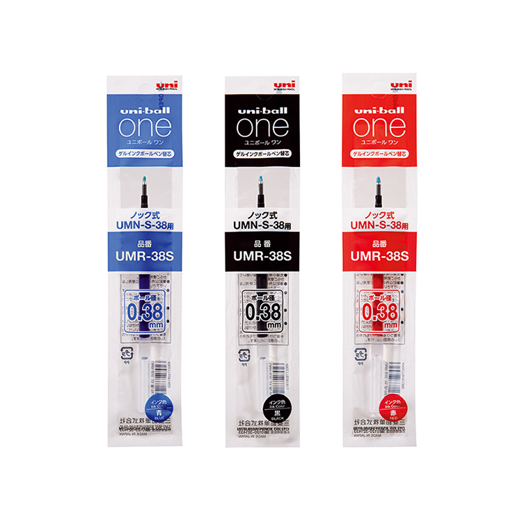 【Uni 三菱】ball one 超細自動鋼珠筆 0.38/替芯