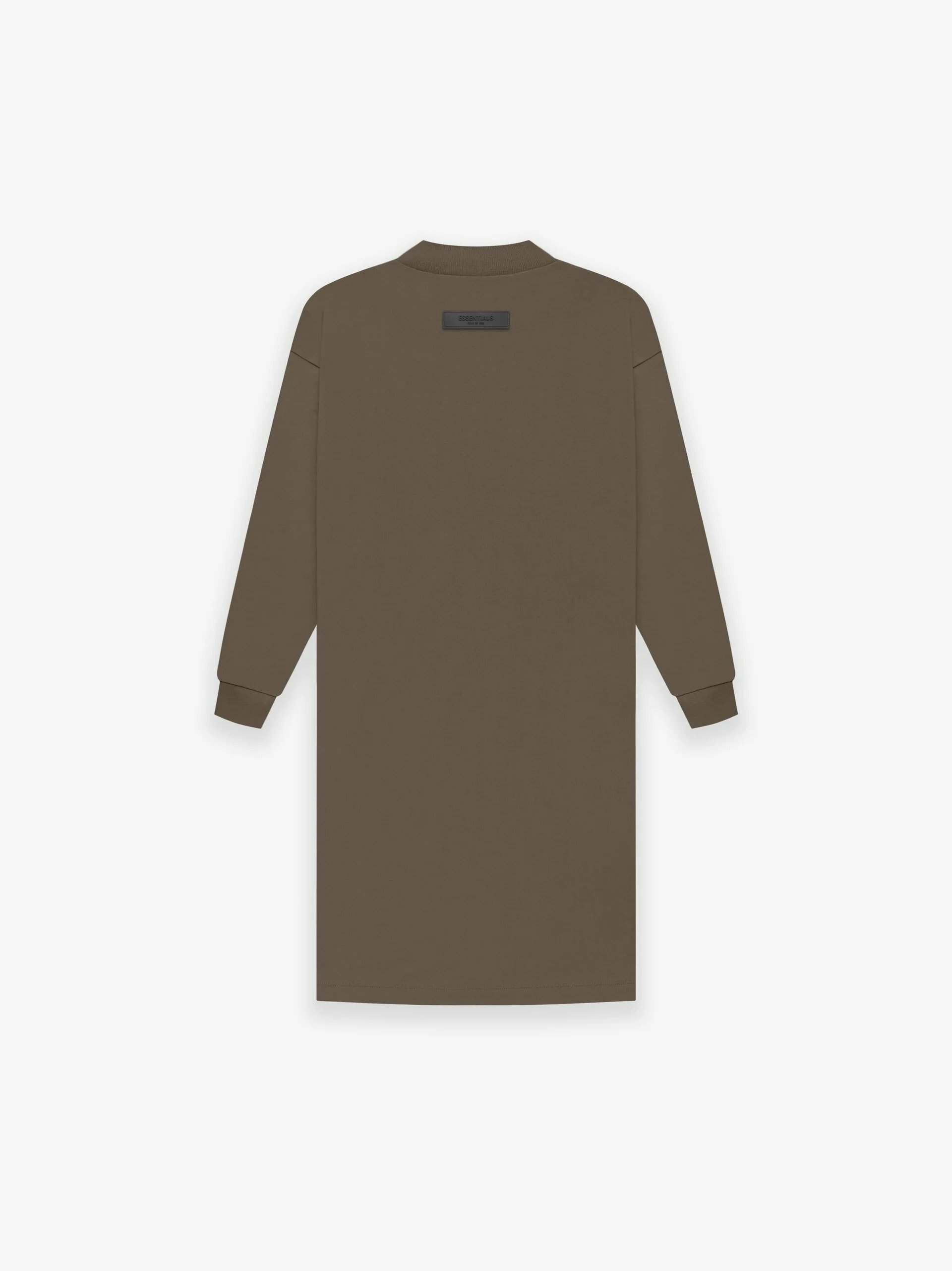 [INSTOCK] Fear Of God Essentials FW22 KIDS TEE SHIRT DRESS Wood