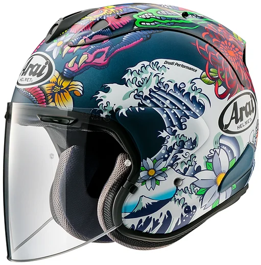 ARAI VZ-RAM ORIENTAL FLAT BLUE