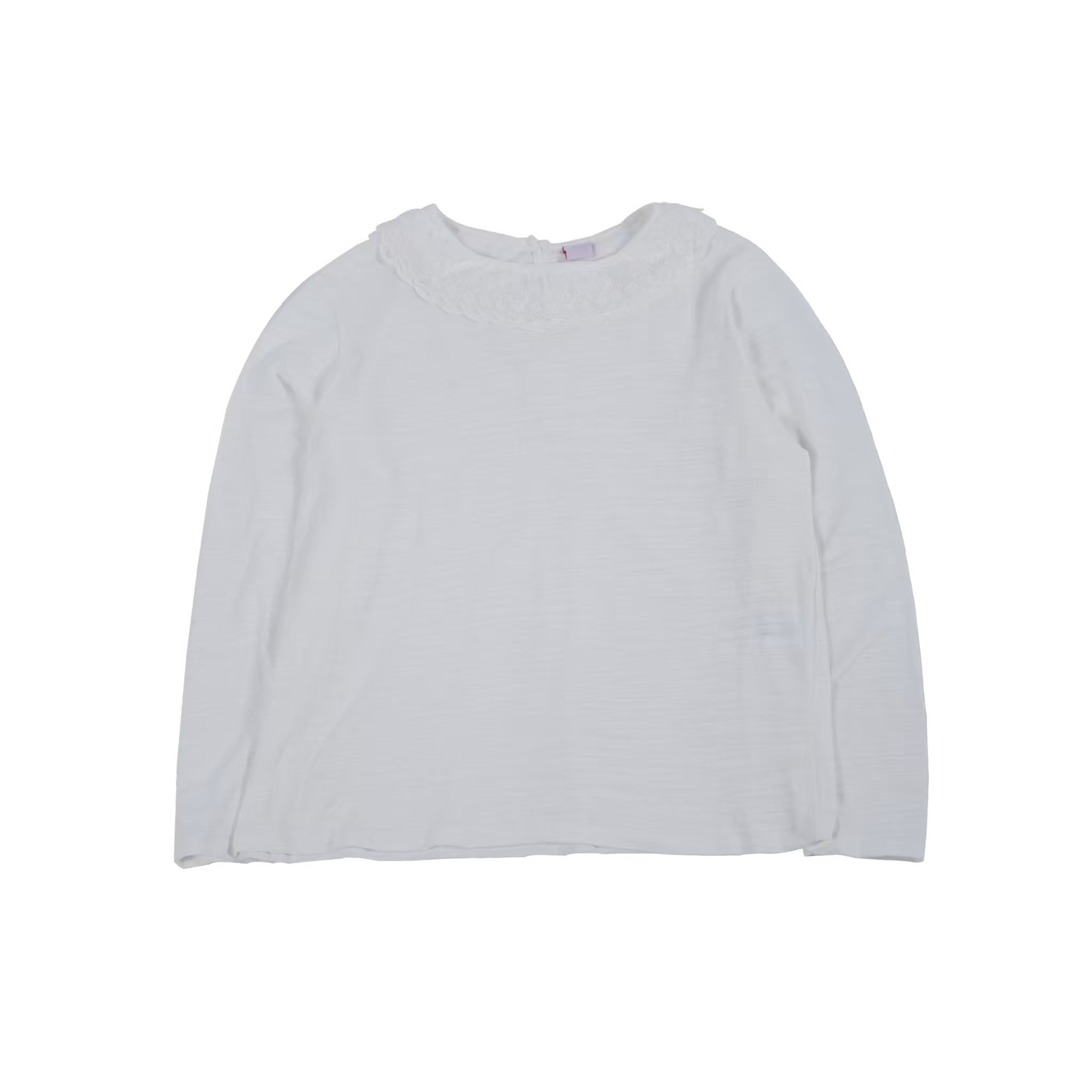 lace花花領長袖打底