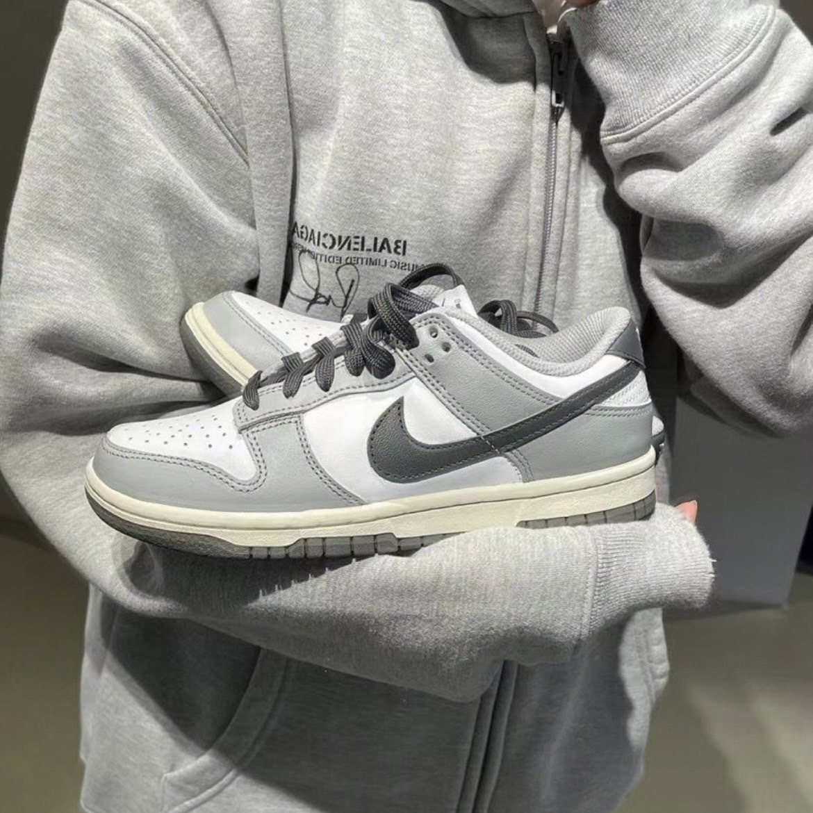 Nike Dunk Low "Light Smoke Grey" 低筒 皮革 煙灰 黑灰 DD1503-117