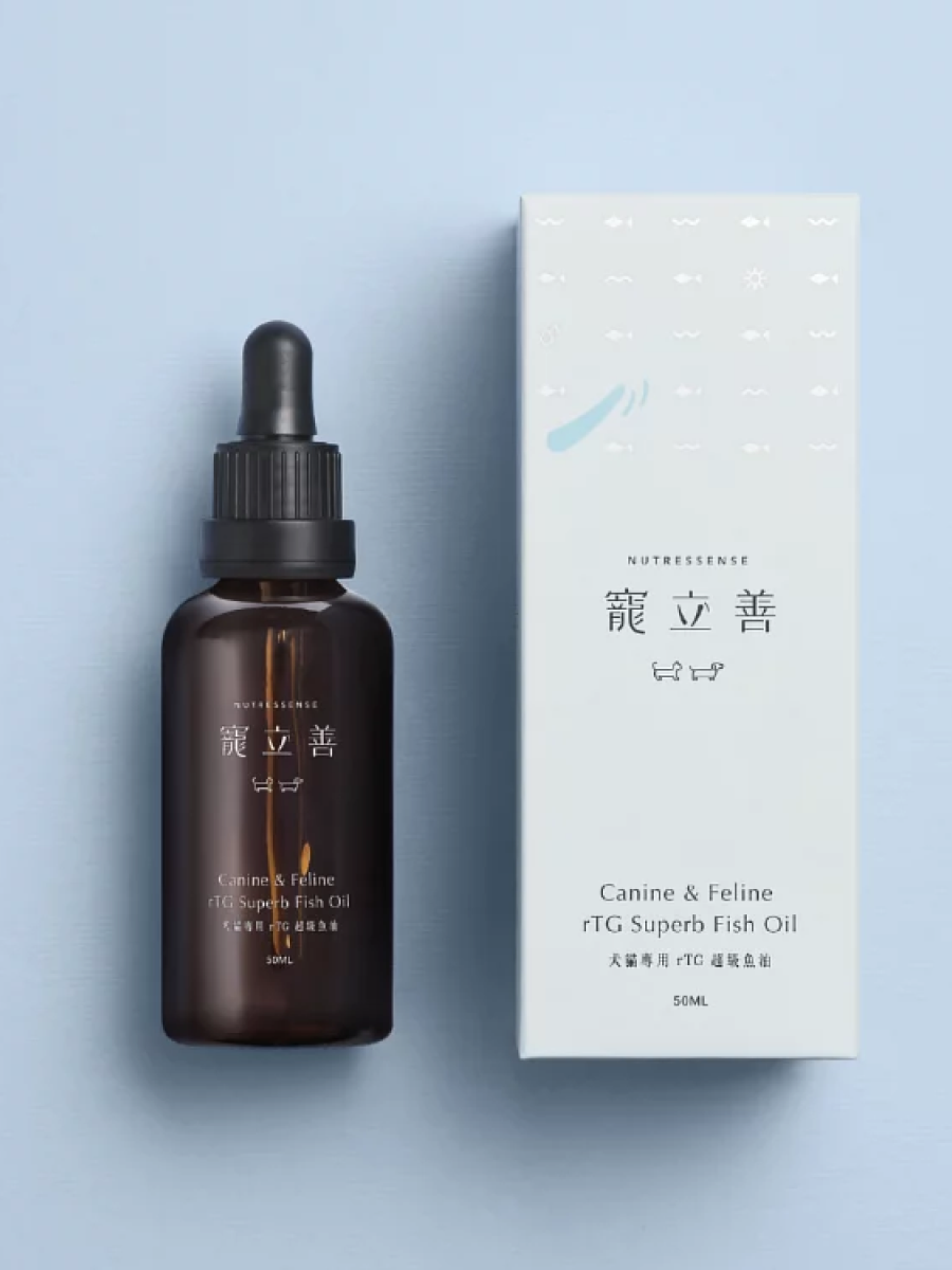 【寵立善】犬貓專用rTG 超級魚油