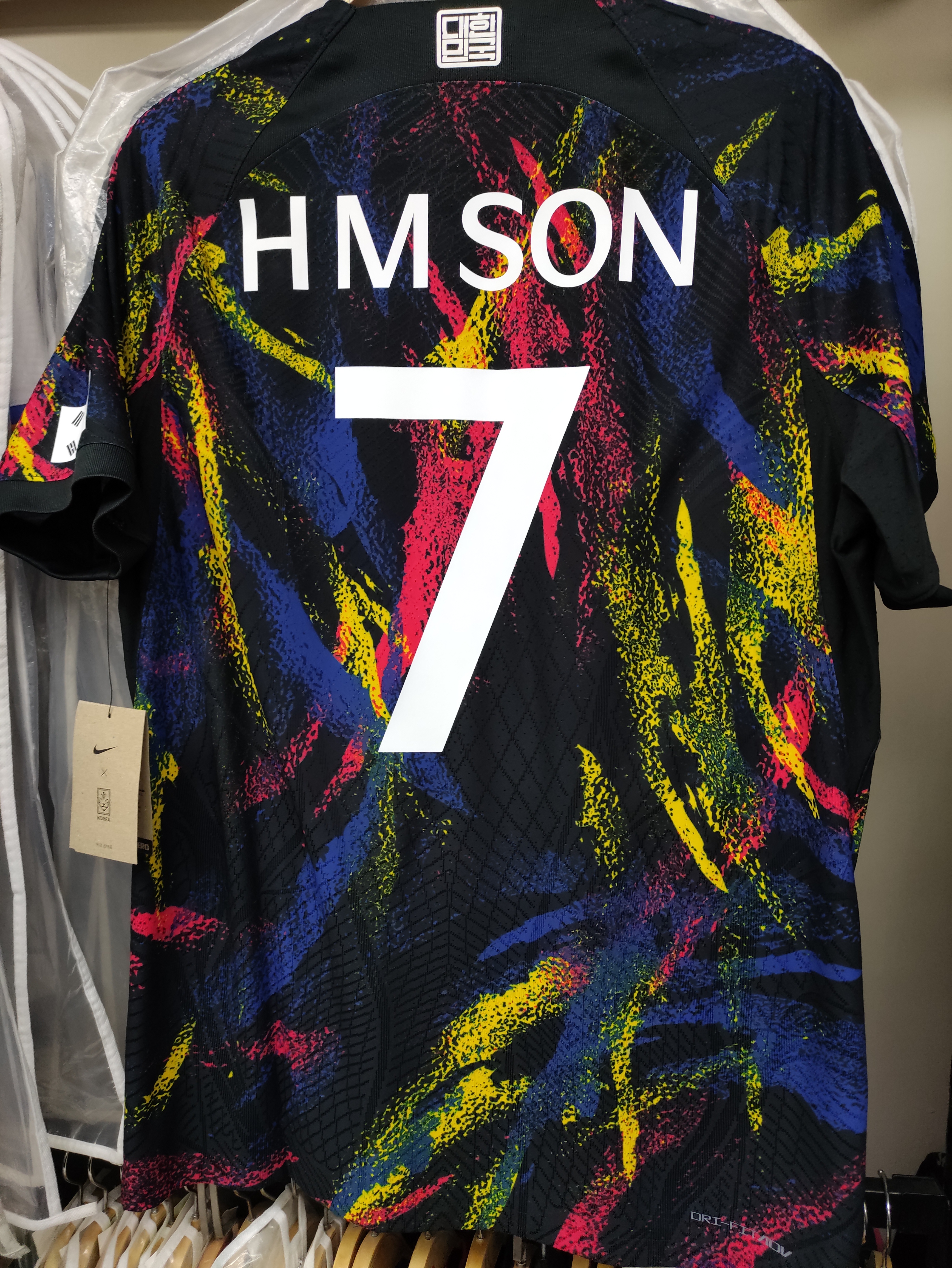 2022世界杯南韓國家隊作客孫興民球員版球衣