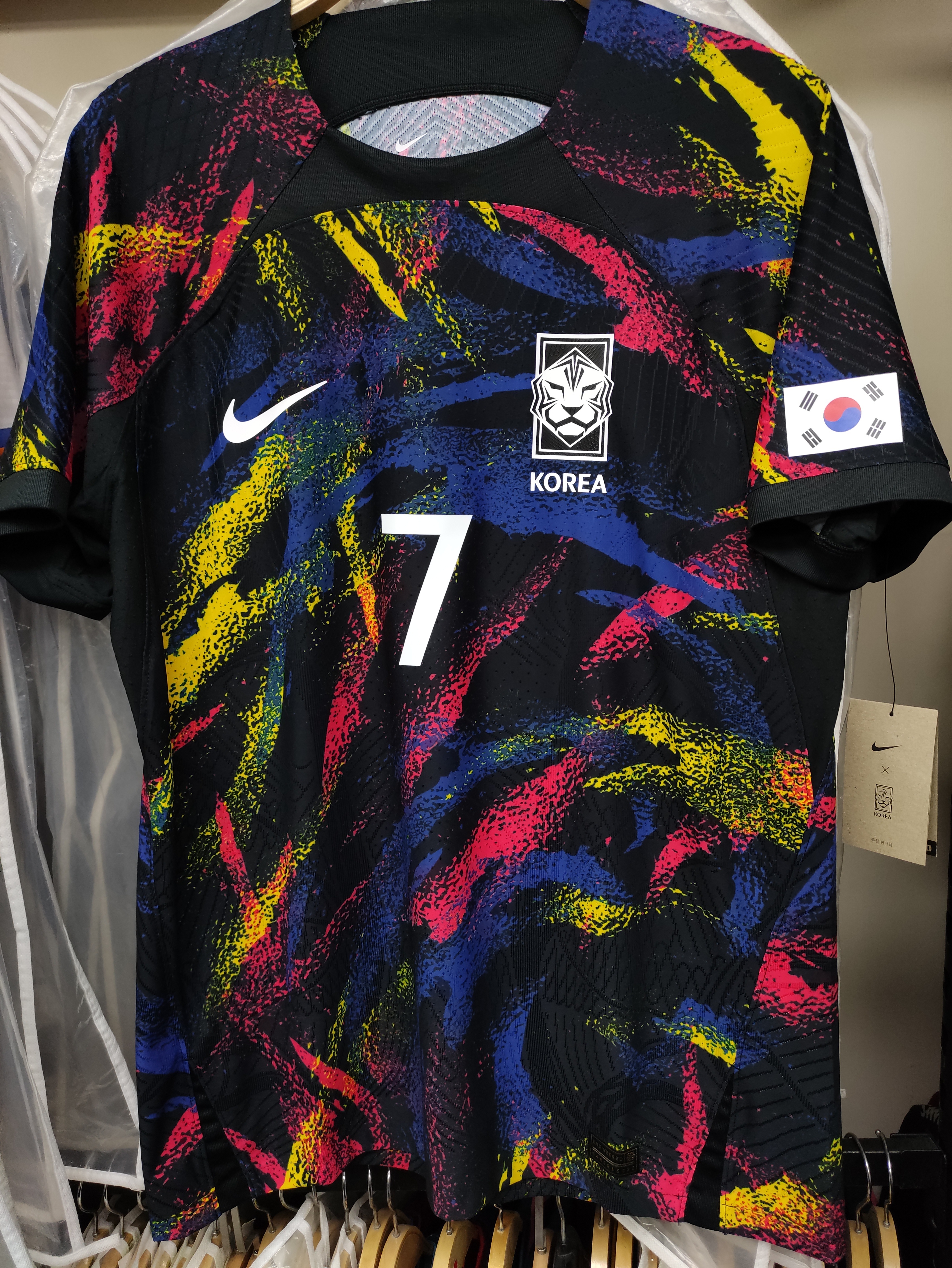 2022世界杯南韓國家隊作客孫興民球員版球衣