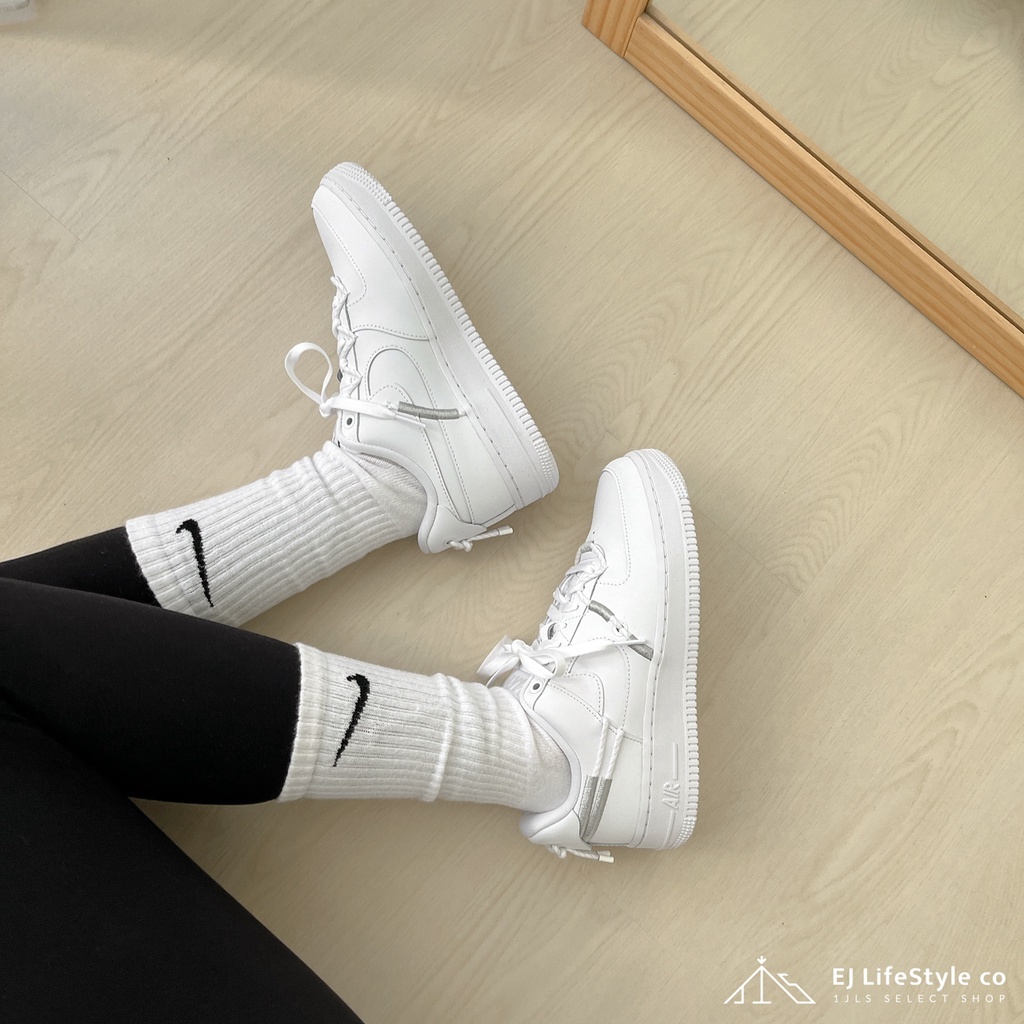 NIKE AIR FORCE 1 AF1 編織 白銀 DH4408-101 鴛鴦 DH4408-100 奶茶 DH4408-102 / 現＋預