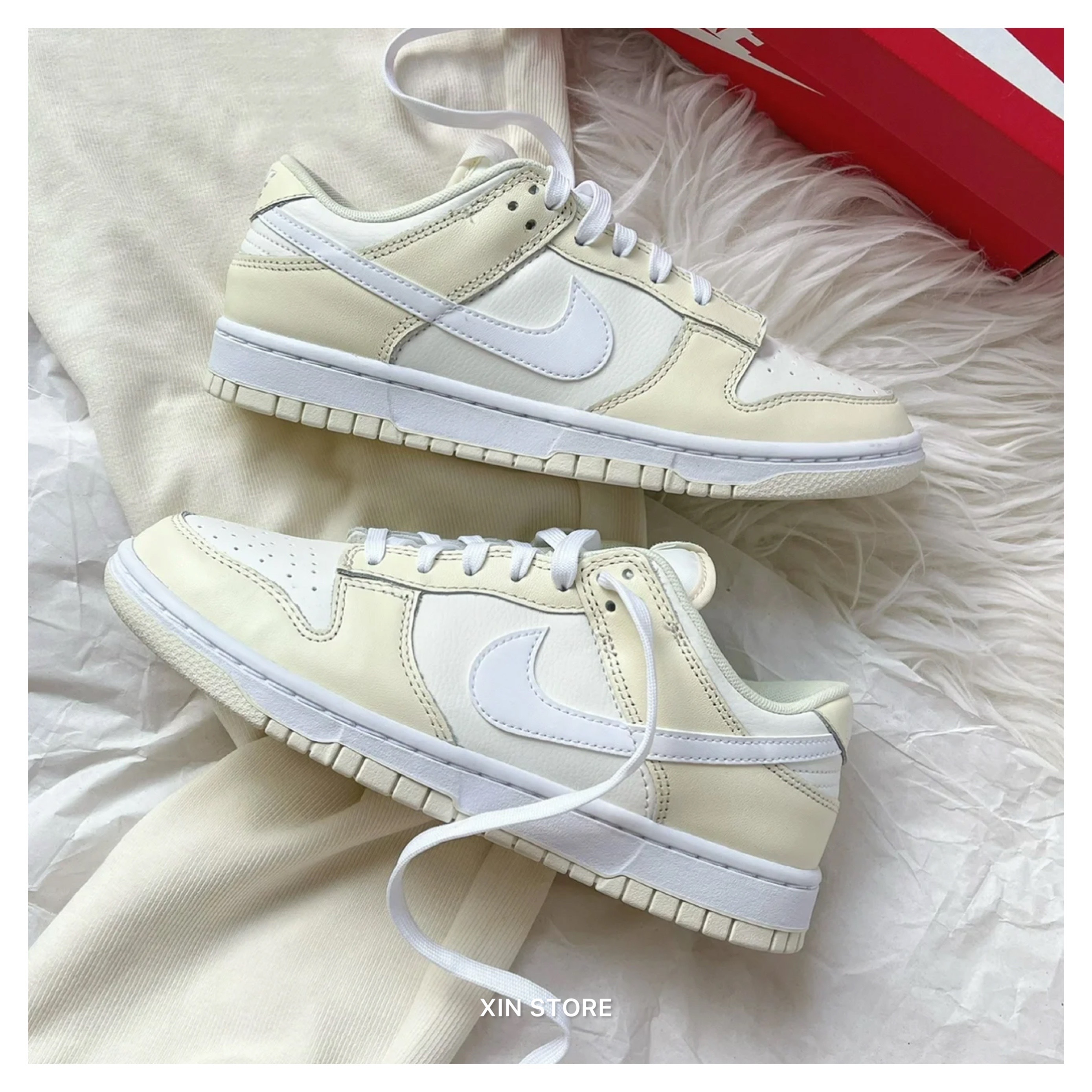 Nike Dunk Low Retro Coconut Milk 低筒檸檬淡黃