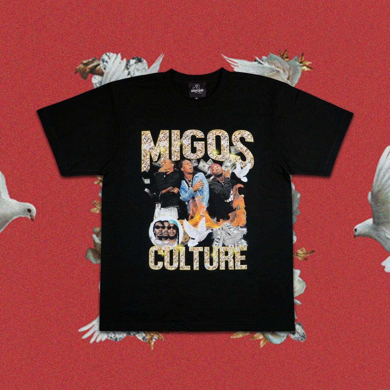 GHOST MADE  《 MIGOS 》短T / 帽T GHOSTMADE