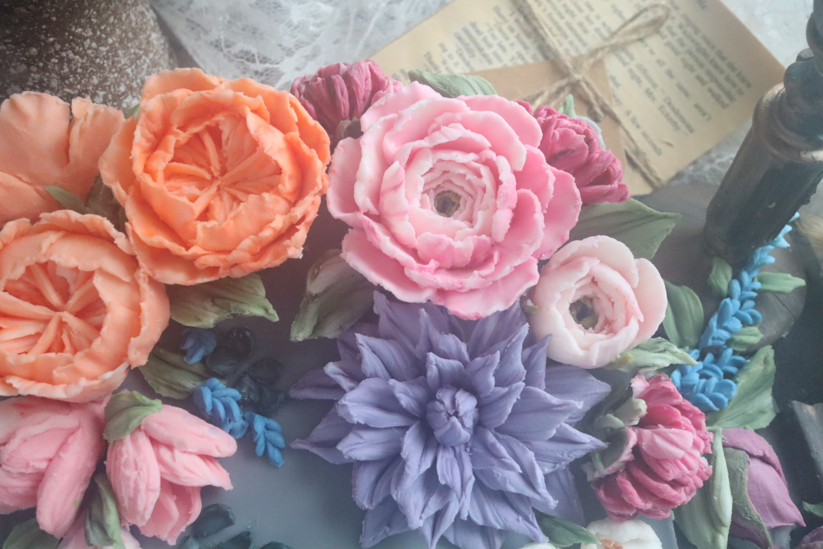 刮刀花蠟燭霜(250g)