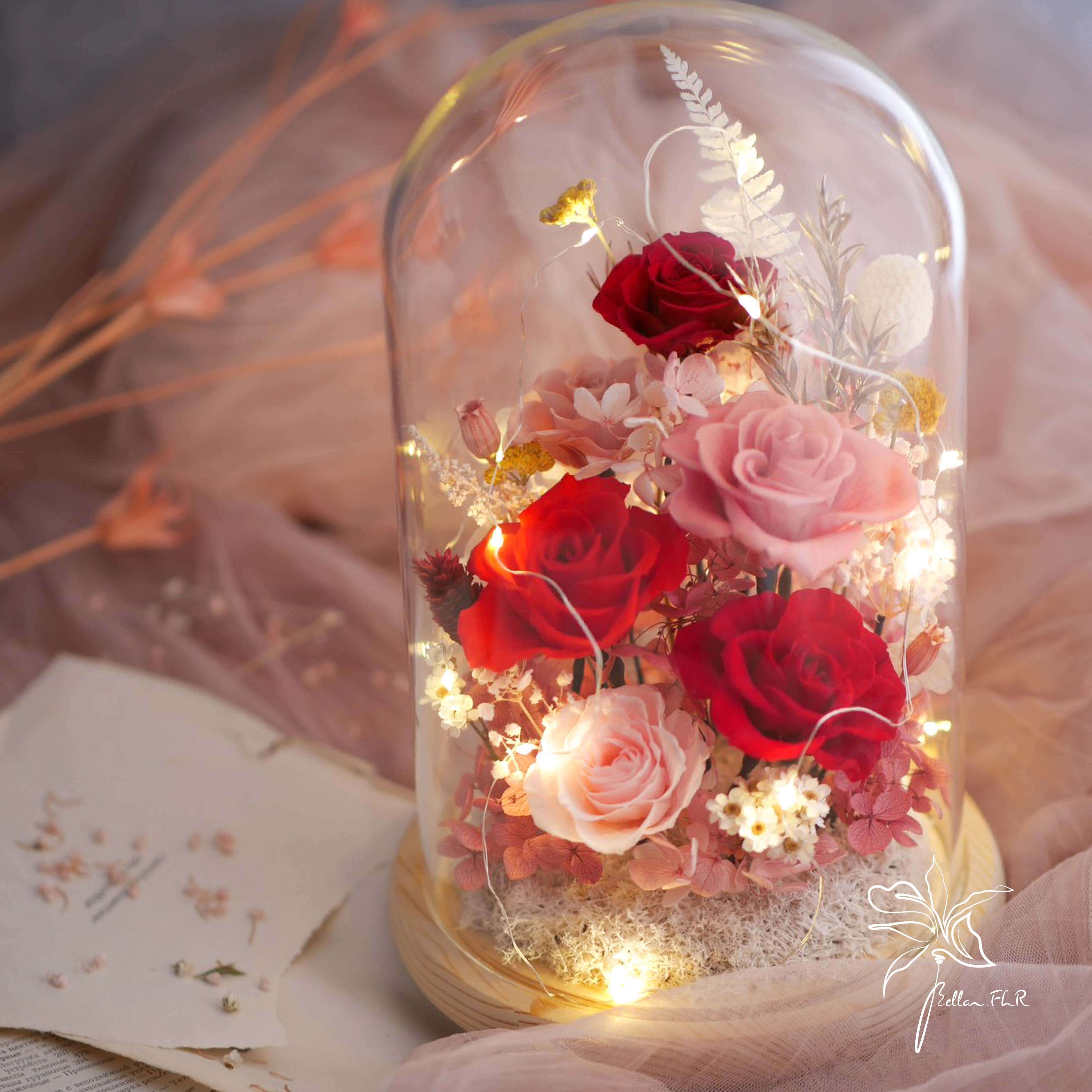 【情書】長型玻璃花盅-特大