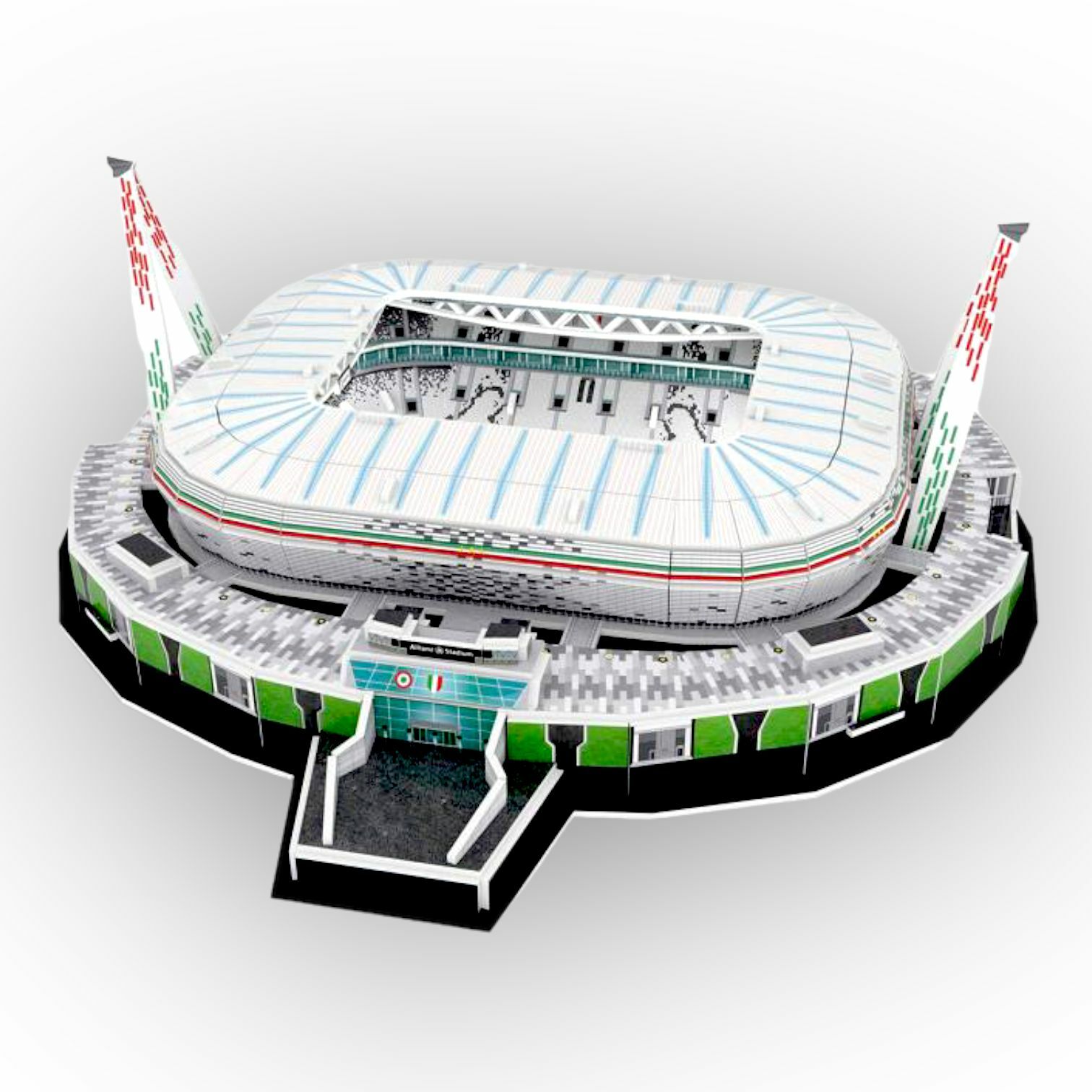 祖雲達斯3D立體祖雲達斯球場拼圖