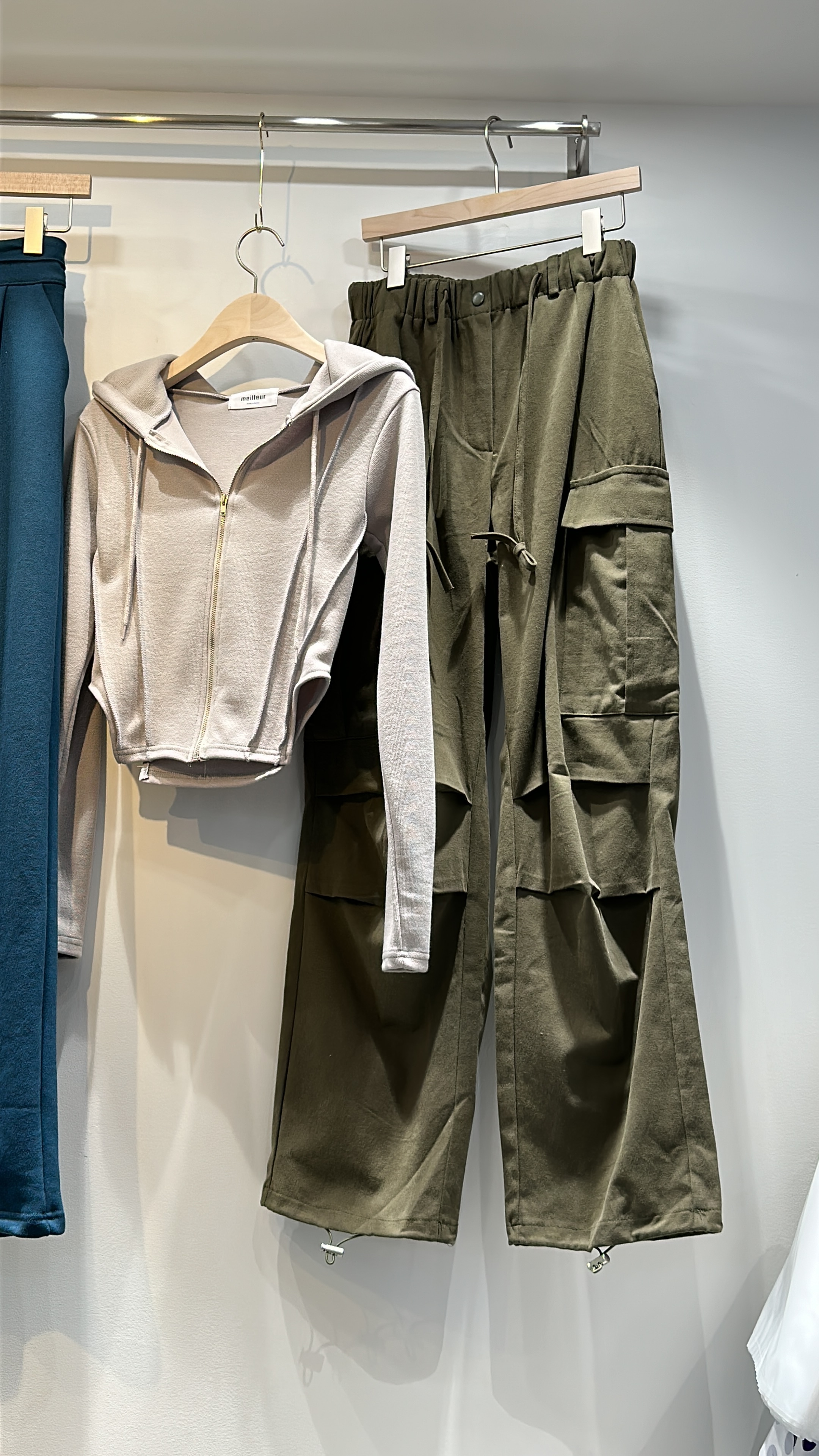 SE_33 側袋工業風長褲