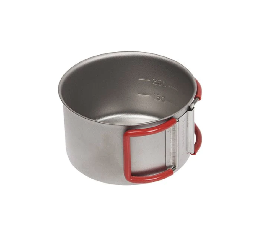 Evernew Titanium Cup 400FD ECA530 鈦杯連手柄