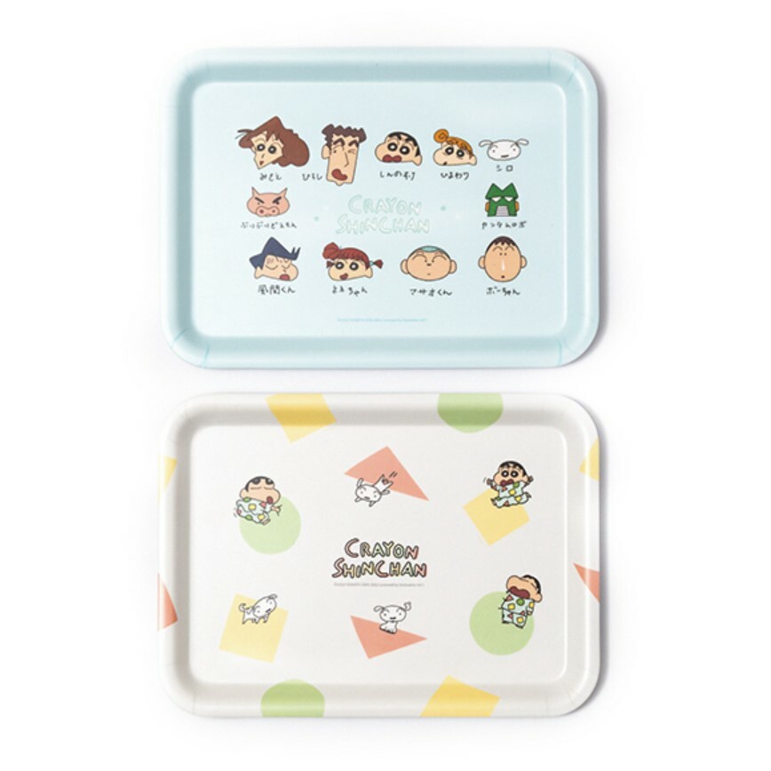 🇹🇼台灣限定 蠟筆小新 美耐皿 長形托盤 | 一套兩個 (逢星期日截單後25-28個工作天發貨)