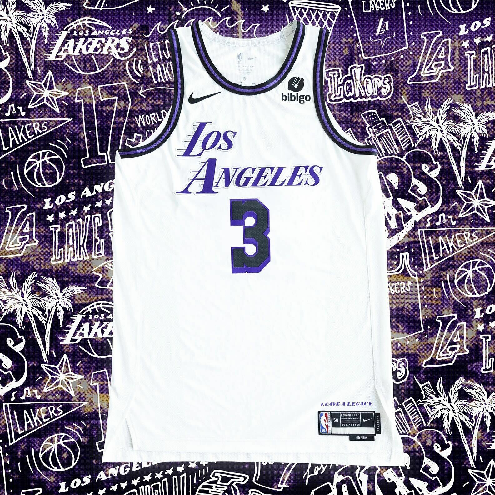 洛杉磯湖人隊 22-23 城市版球衣