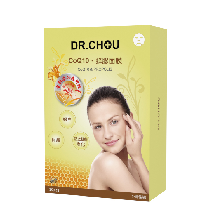 [Dr. CHOU] CoQ10．蜂膠面膜 (10片/盒)