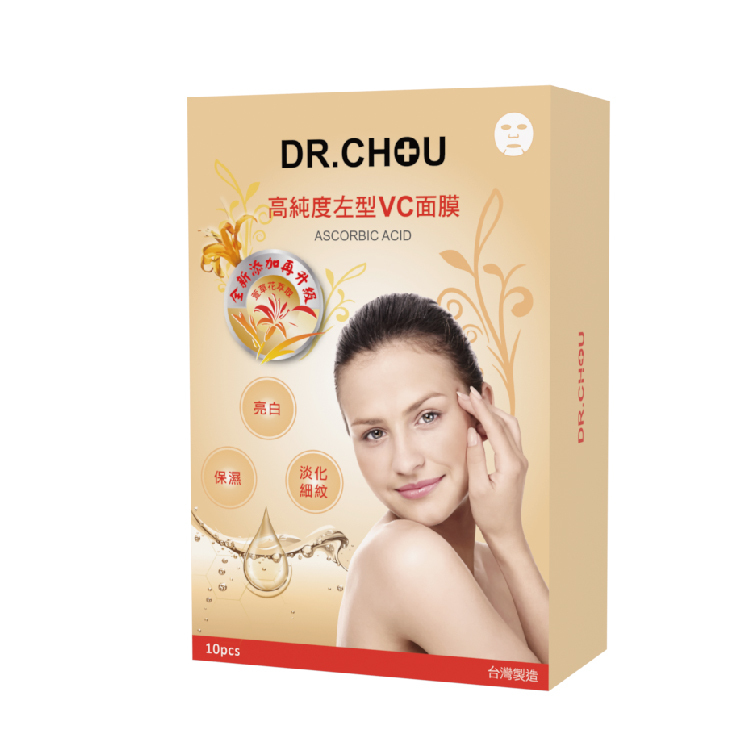 [Dr. CHOU] 高純度左型VC面膜 (10片/盒)