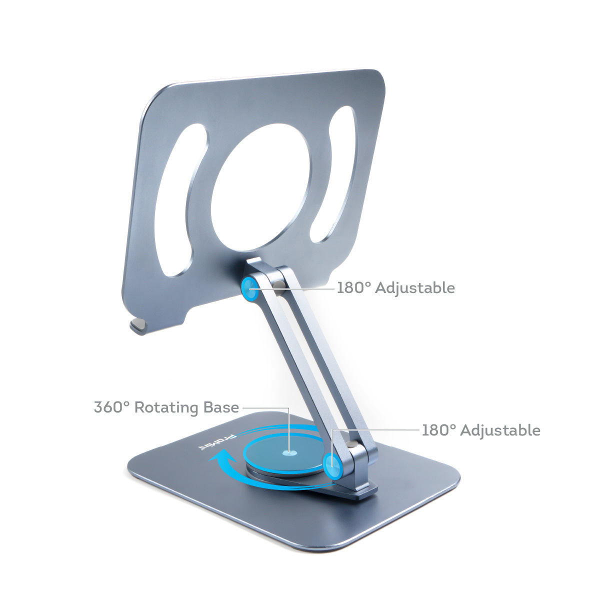 ProMini RS8 鋁合金旋轉iPad/平板支架