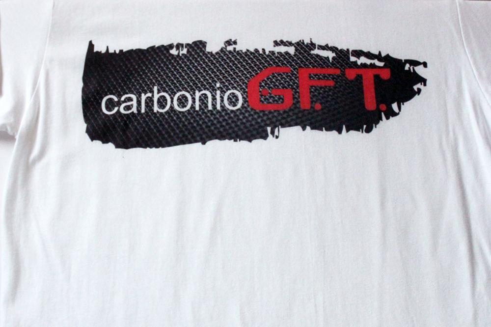 CARBONIO GFT - 紀念短T恤(白色款)