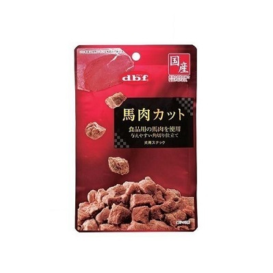 日本直送 d.b.f. 馬肉切粒 40g