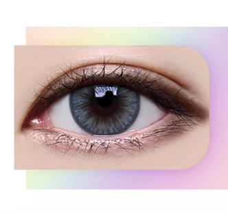 [半年拋][散光版] Lensme  Look 6 Month Eyegee Blue 彩妝隱形眼鏡｜每盒1片