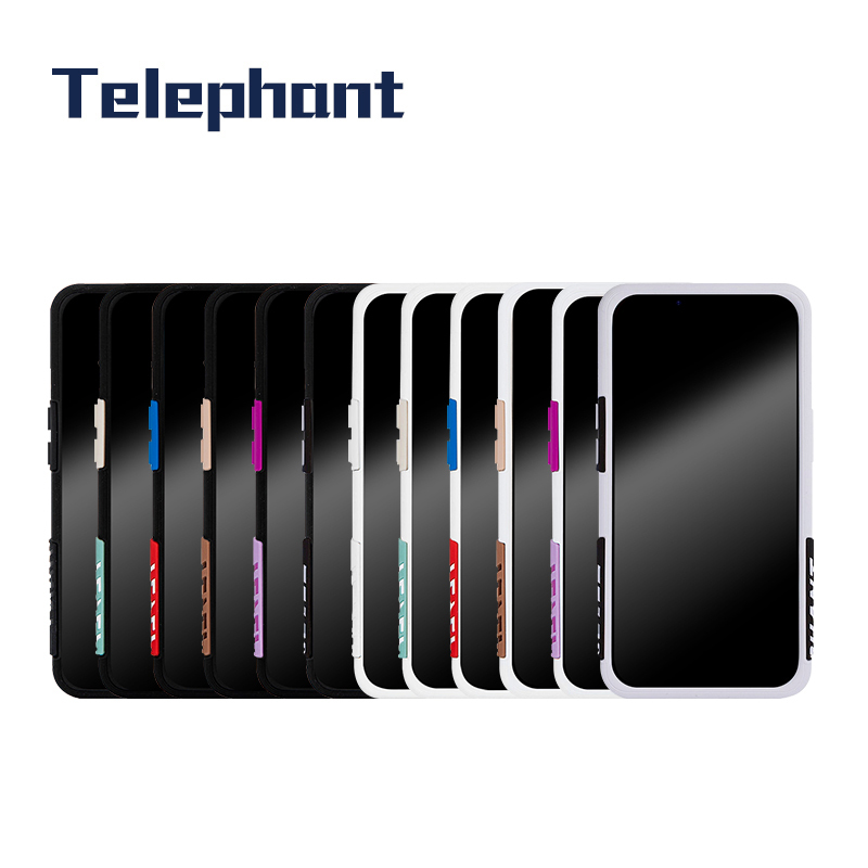 Telephant太樂芬 EPI 水波紋抗污防摔手機殼 for iPhone 14