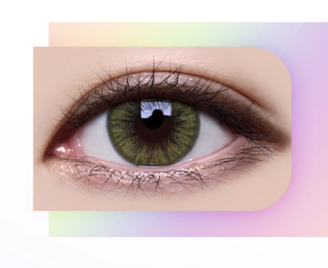[預訂][散光版] Lensme Make Look 1 Month Eyegee Green 每月拋棄彩妝隱形眼鏡｜每盒2片