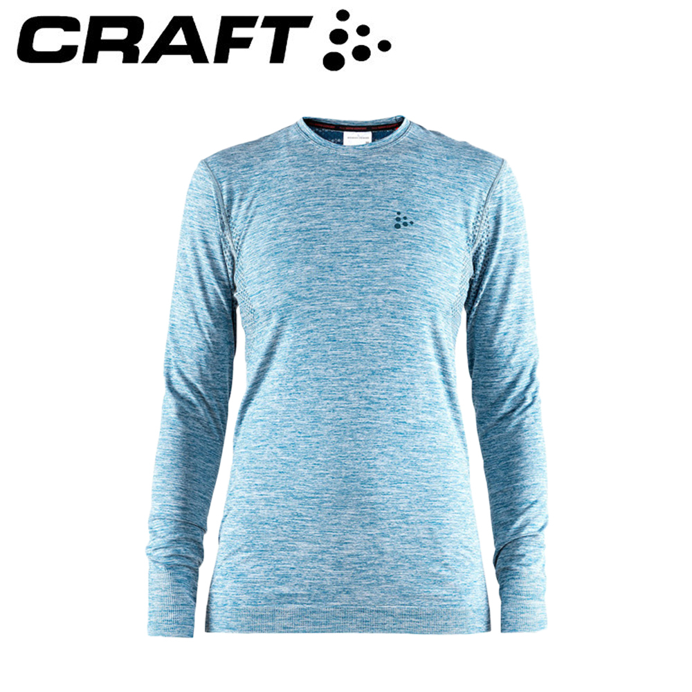 CRAFT 瑞典 1906606 全天候保暖圓領排汗衣 女款 (2色) 長袖/彈性/平縫織法/輕量/保暖/路跑 12R06606