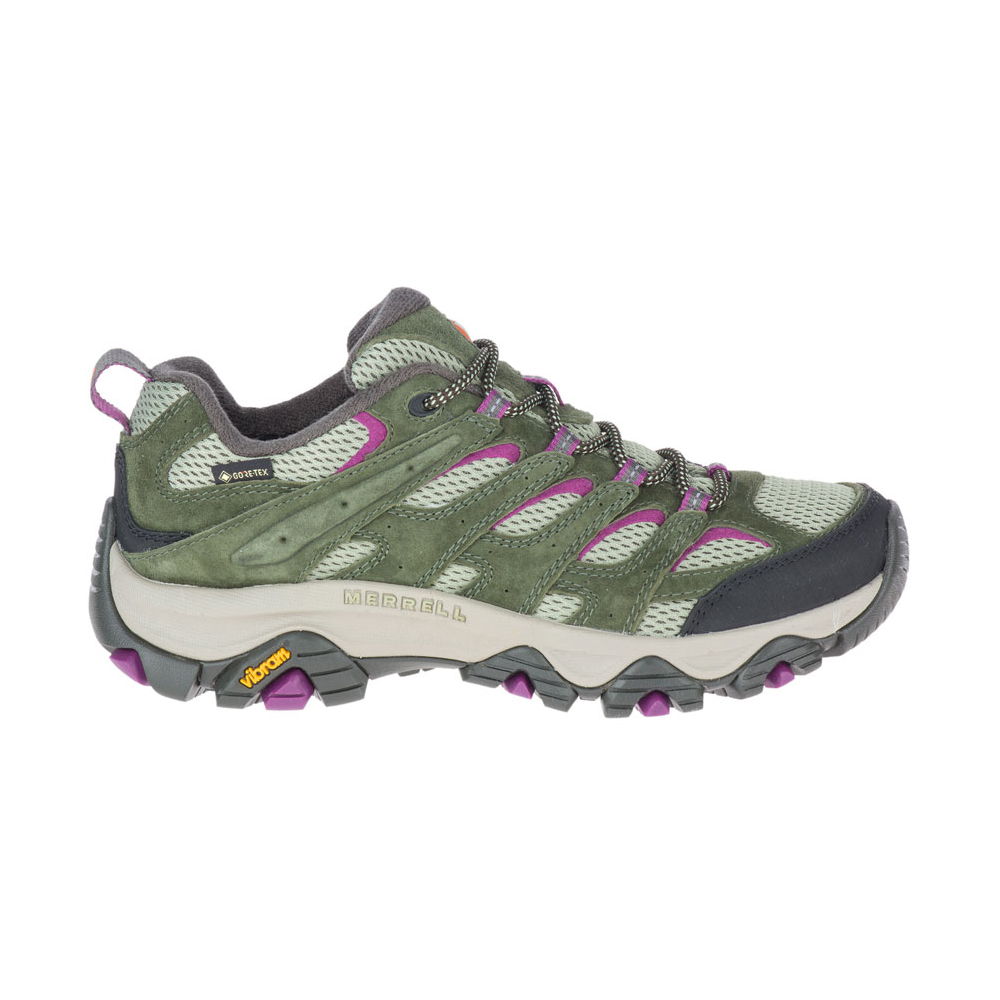 MERRELL 美國 035828 MOAB 3 GORE-TEX 防水多功能健行鞋 女款 藻綠 防水透氣/乾爽舒適/戶外健行 33ML035828