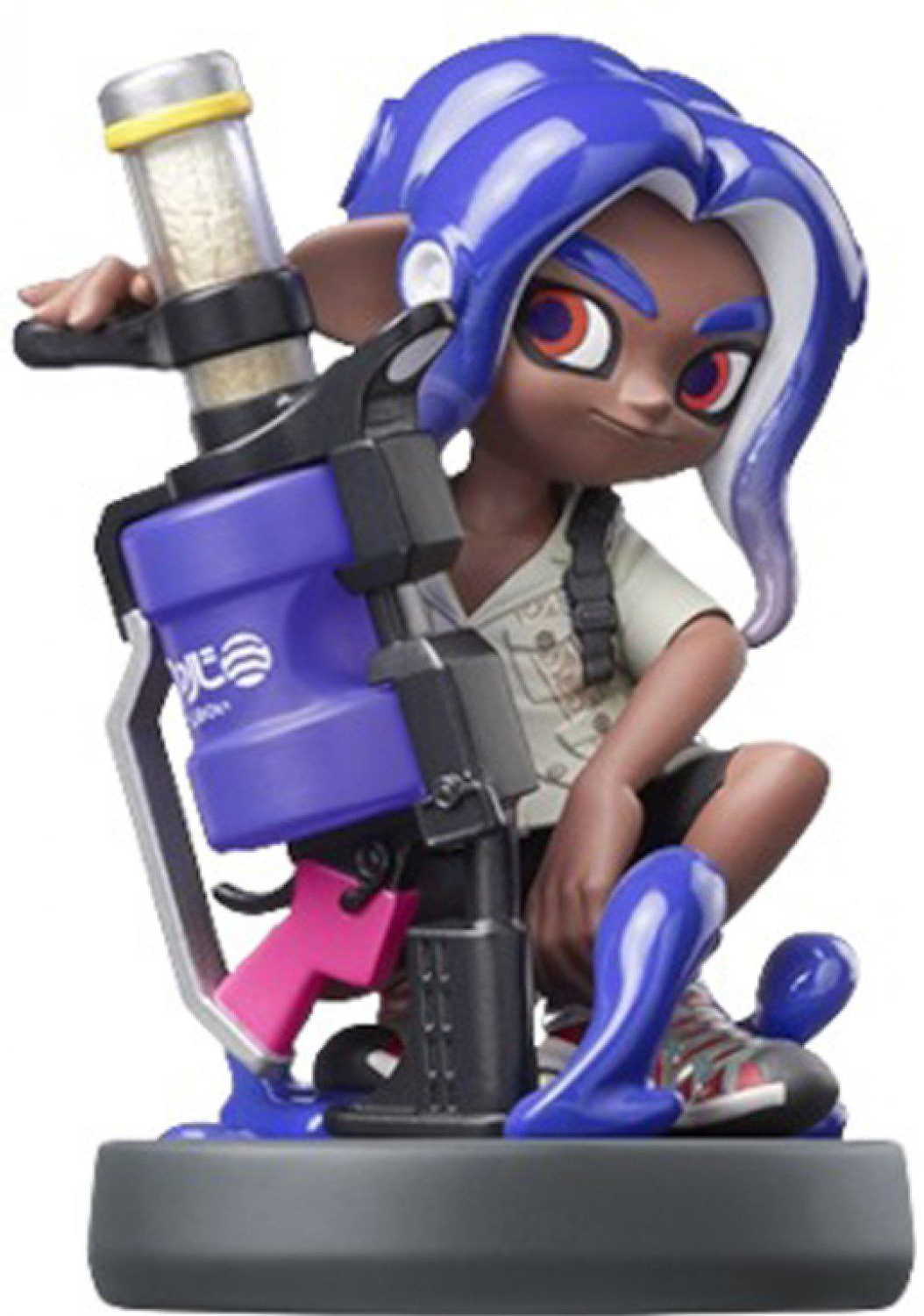 amiibo 章魚圈 藍色 (斯普拉遁 漆彈大作戰)