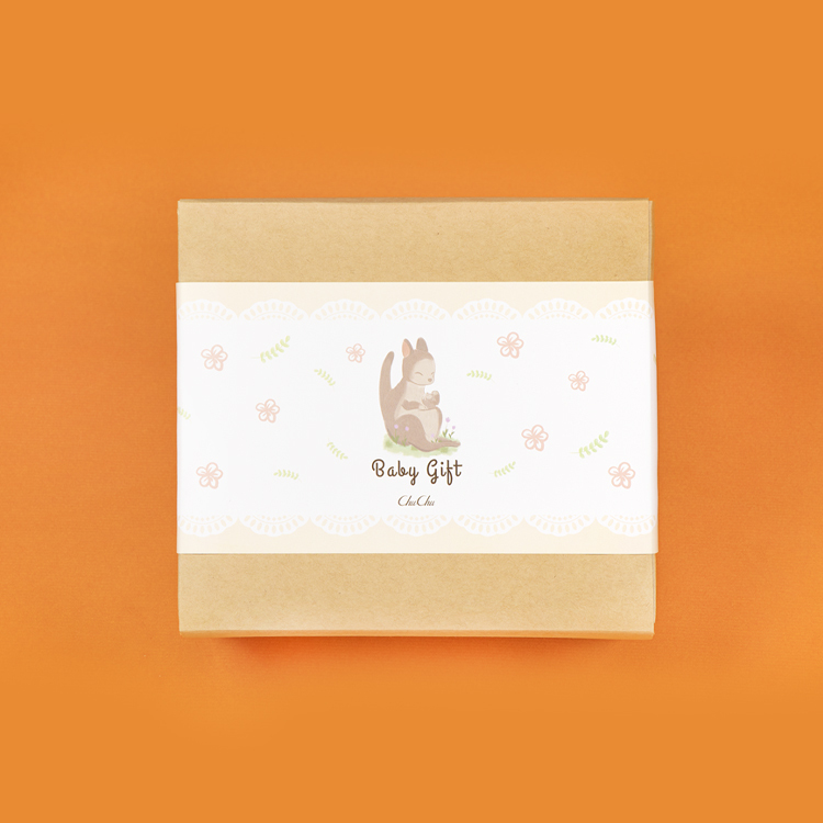 彌月禮盒C-磅蛋糕單入 + 瑪德蓮四入