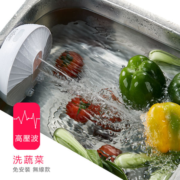 Japan JTSK Mini Ultrasonic USB Rechargeable Dishwasher (P2669)