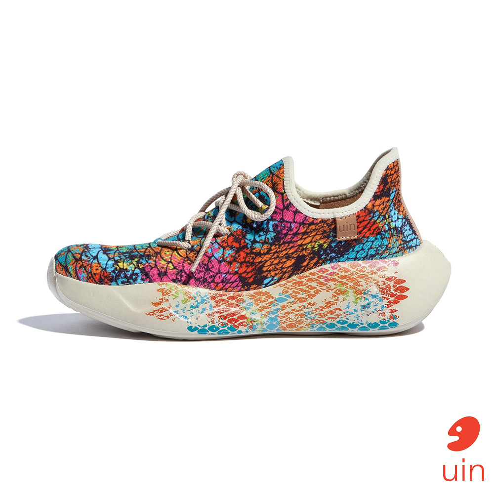 【 Uin 】西班牙原創設計 | 彩鱗 聖賽巴斯蒂安2  女鞋 彩繪鞋 休閒鞋 懶人鞋