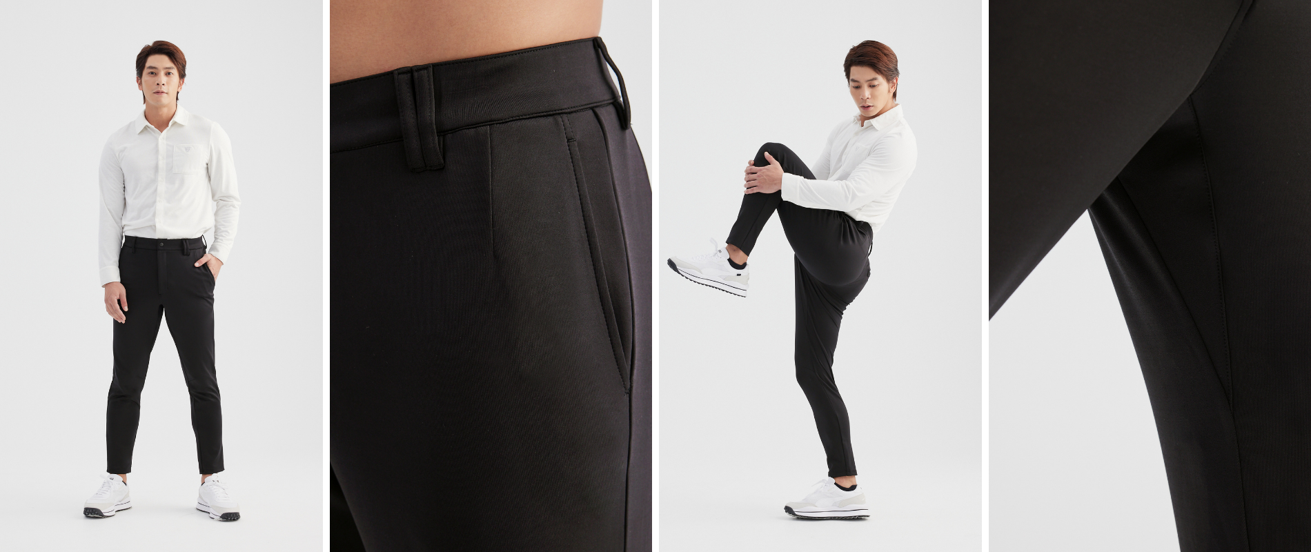 高彈性發熱版西裝褲