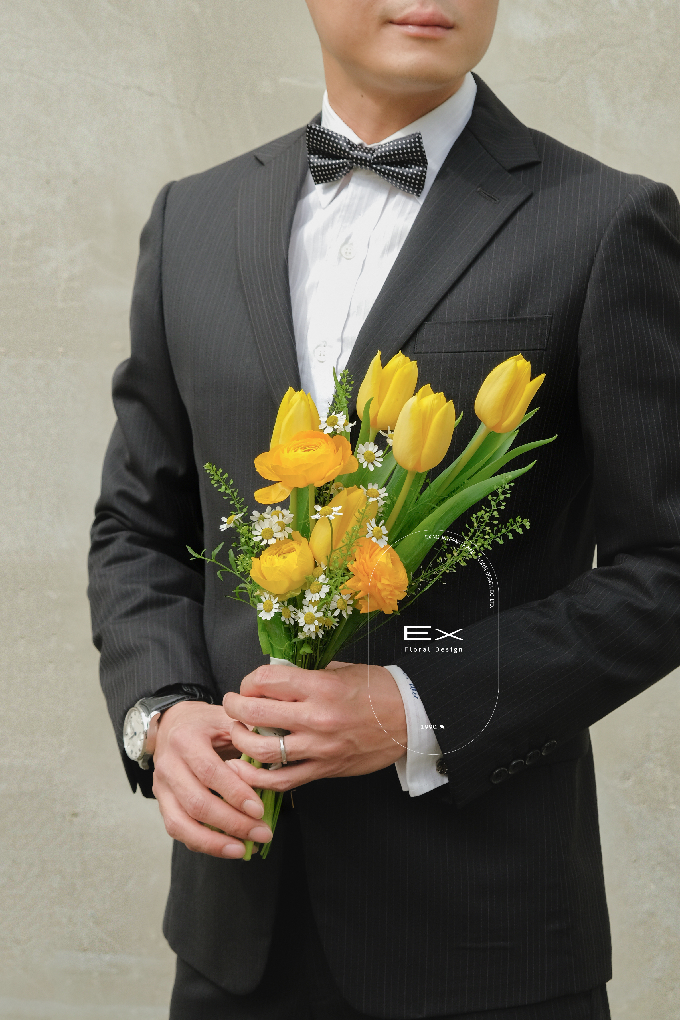 蘿 夏｜韓系手捧花 求婚 鬱金香