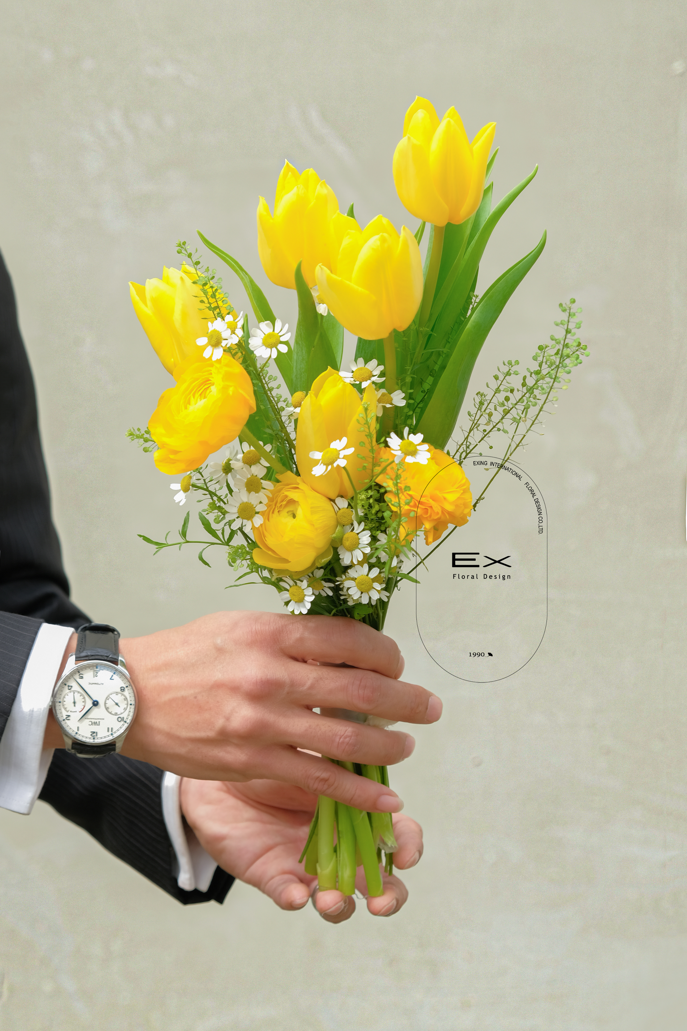 蘿 夏｜韓系手捧花 求婚 鬱金香