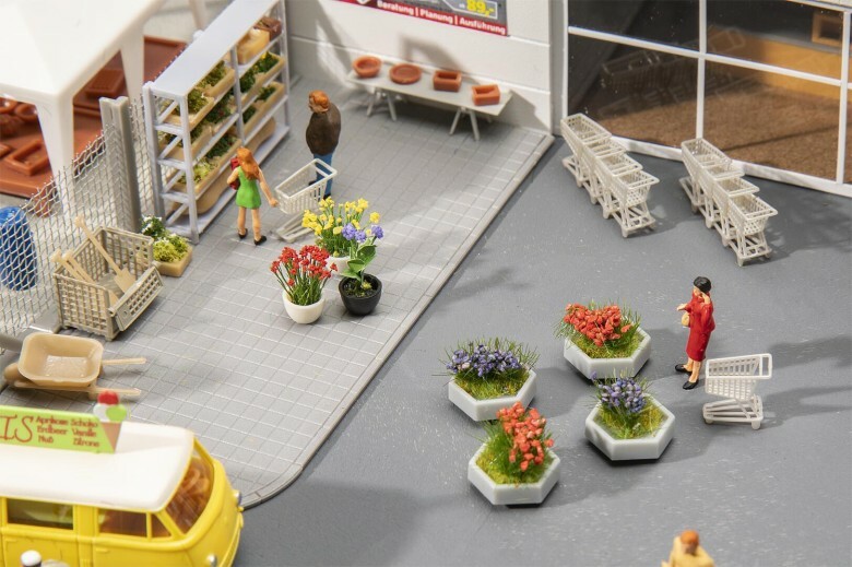 Faller 180352 HO規 DIY shop Decoration set 店鋪裝修套件