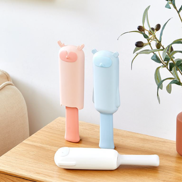 【Hook's嚴選】家用可愛造型衣物寵物除毛刷 造型靜電除毛刷 靜電刷 寵物除毛刷 除塵黏毛刷