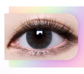 [半年拋][散光] Lensme Torica 6 Month Lagoon Gray  彩妝隱形眼鏡｜每盒1片