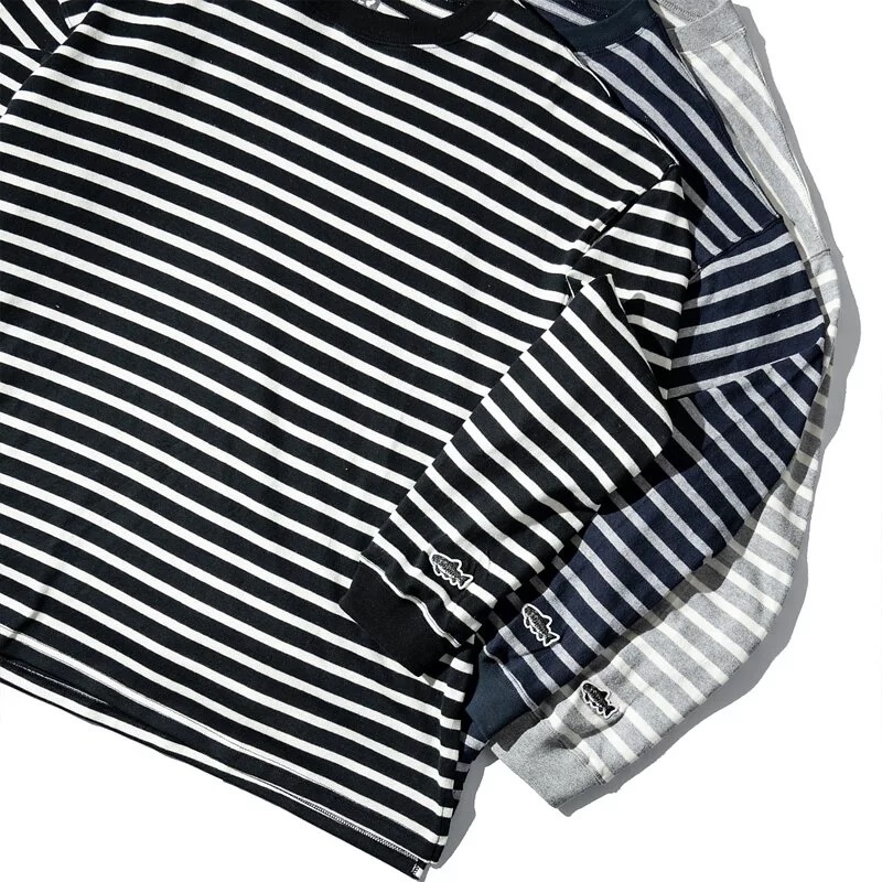 【車庫服飾】JKS A+ Basic Stripe LS-Tee 日本布料小鮭魚 長袖條紋 Tee [A+LST]