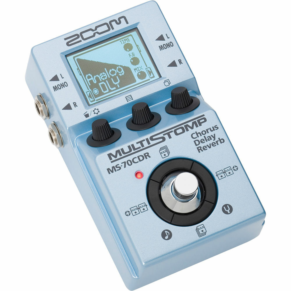 ZOOM MS-70CDR 空間系綜合效果器 Chorus / Delay / Reverb