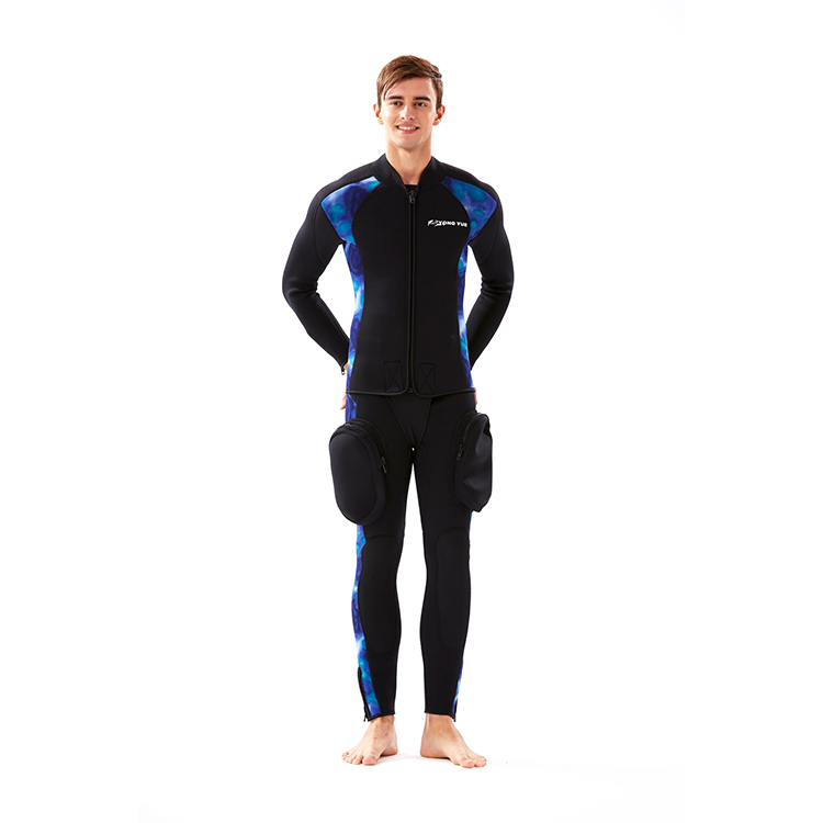 YONGYUE兩件式潛水防寒衣/口袋款