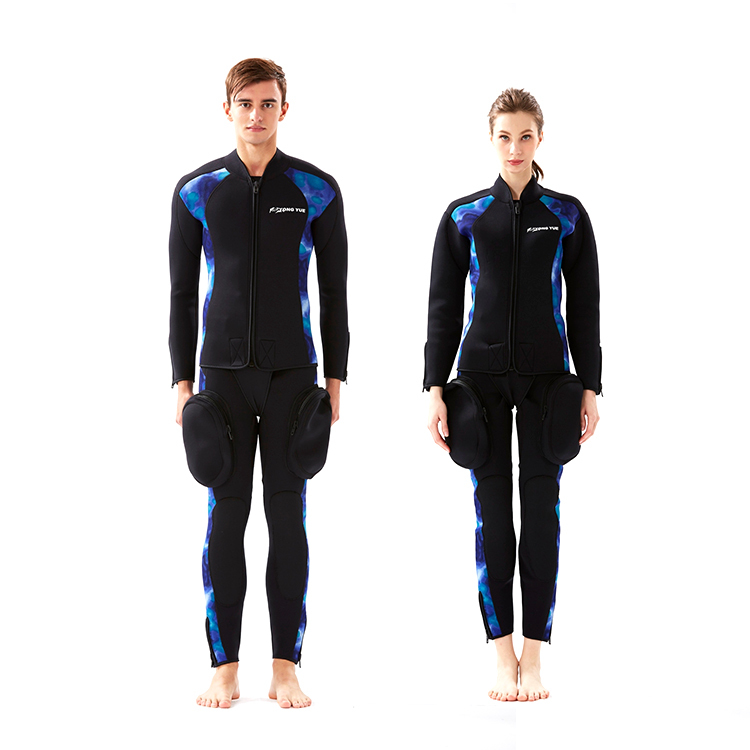 YONGYUE兩件式潛水防寒衣/口袋款