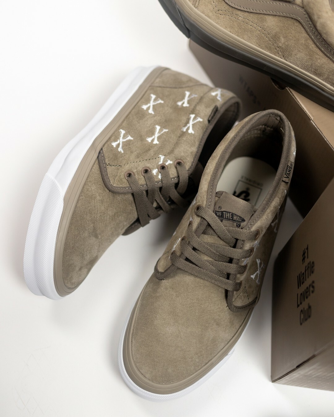 2022AW WTAPS VANS OG CHUKKA LX 刺繡 骨頭 麂皮 皮革 工裝 鞋子 現貨