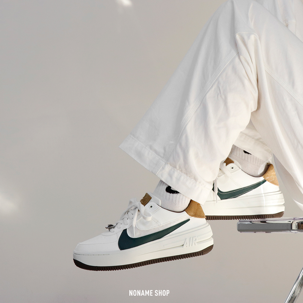 💥出清特價💥 NIKE WMNS AIR FORCE 1 AF1 PLT.AF.ORM 翡翠綠 寶石 (女款)