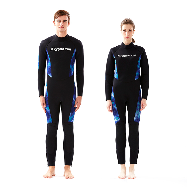 YONGYUE後拉式連身潛水防寒衣
