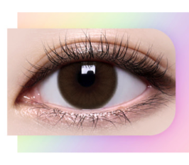 [半年拋][散光] Lensme Torica 6 Month RealSome Choco 彩妝隱形眼鏡｜每盒1片