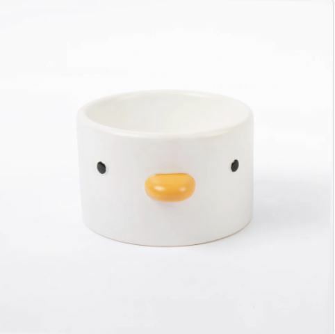 PURROOM 雞仔陶瓷寵物食碗