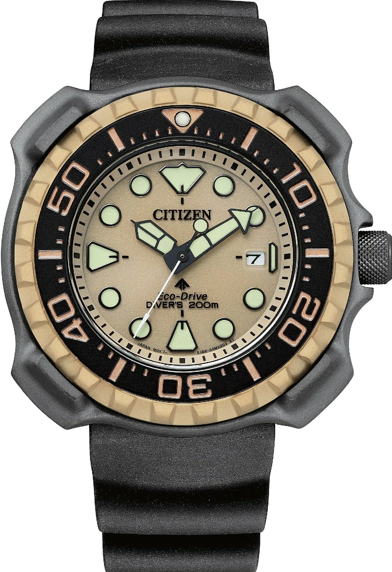 萬年鐘錶 - Citizen PROMASTER 星辰錶  Marine系列  1982復刻光動能200M潛水男錶  BN0226-10P  錶徑45.8MM